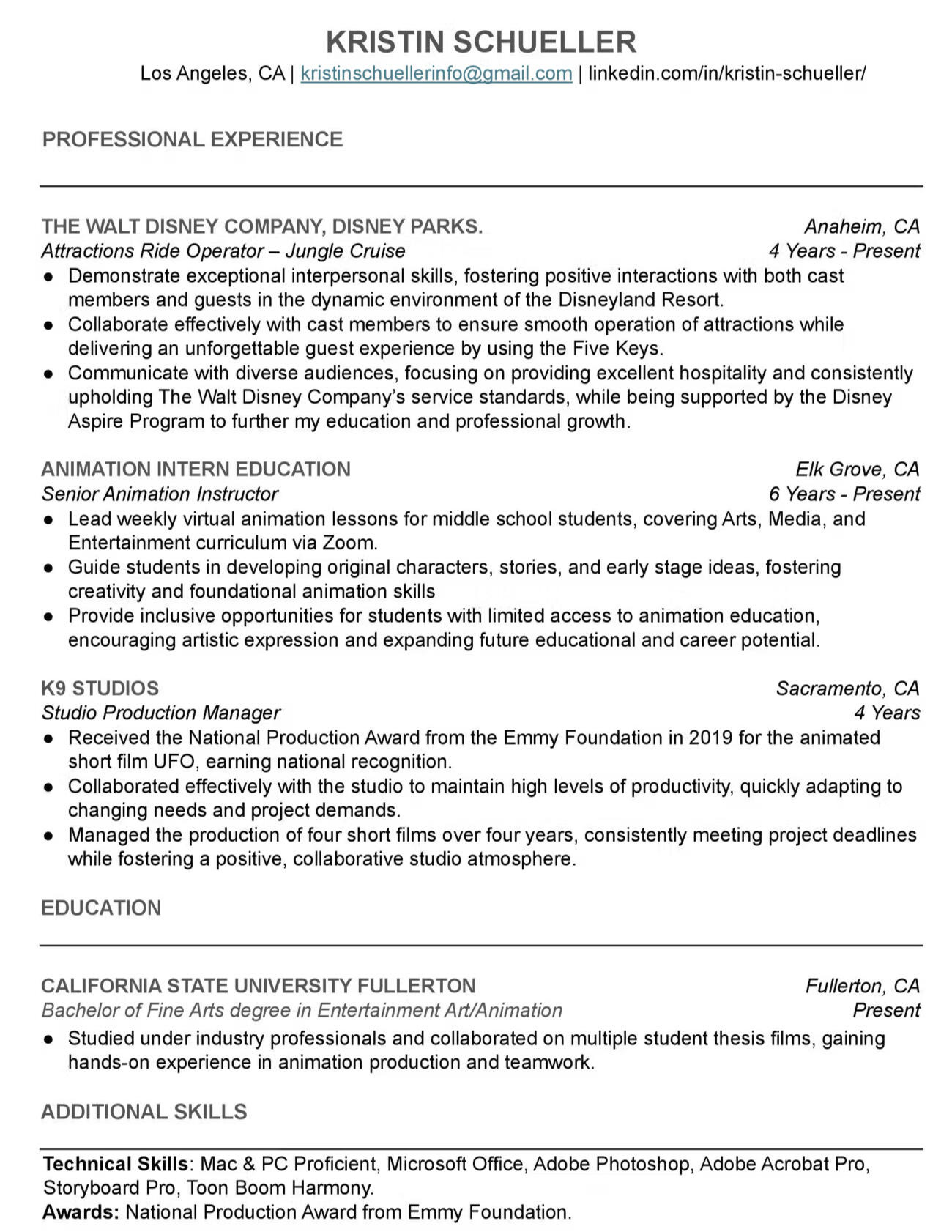 Resume